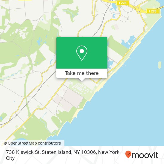 738 Kiswick St, Staten Island, NY 10306 map