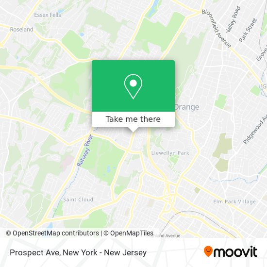 Mapa de Prospect Ave
