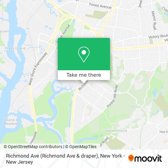 Richmond Ave (Richmond Ave & draper) map