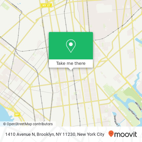 1410 Avenue N, Brooklyn, NY 11230 map
