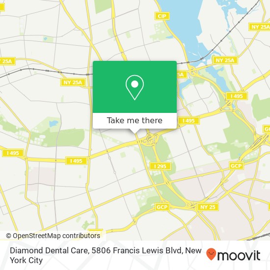 Diamond Dental Care, 5806 Francis Lewis Blvd map