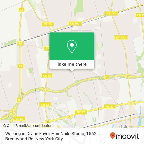 Walking in Divine Favor Hair Nails Studio, 1562 Brentwood Rd map