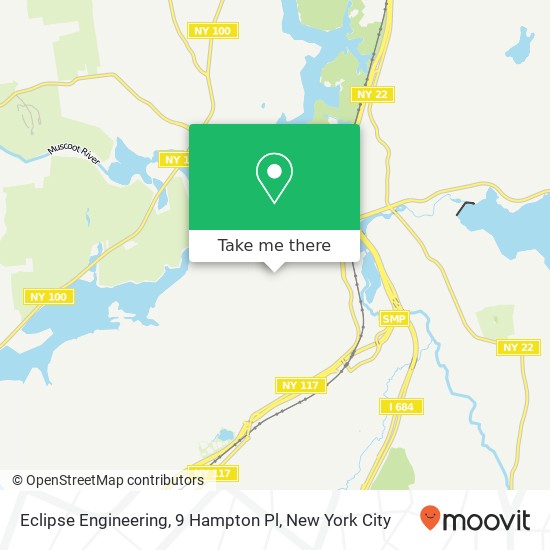 Mapa de Eclipse Engineering, 9 Hampton Pl