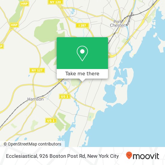 Ecclesiastical, 926 Boston Post Rd map