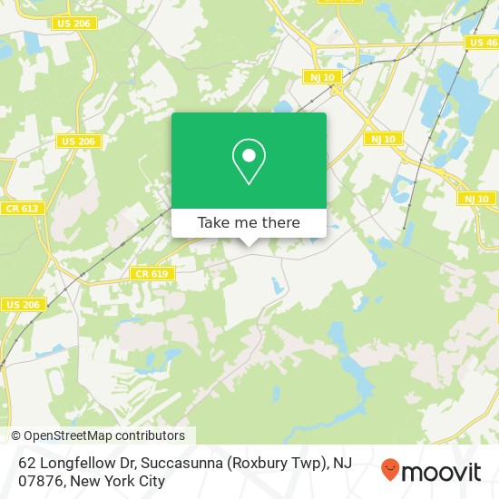 62 Longfellow Dr, Succasunna (Roxbury Twp), NJ 07876 map