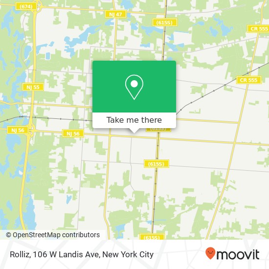 Rolliz, 106 W Landis Ave map