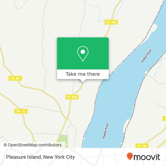 Mapa de Pleasure Island