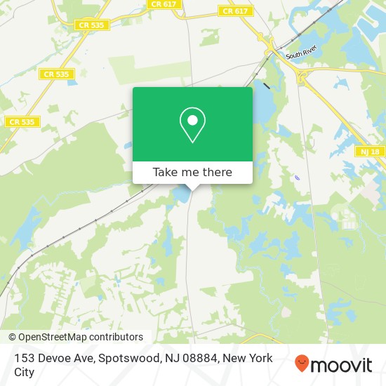 153 Devoe Ave, Spotswood, NJ 08884 map