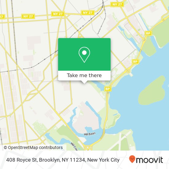 408 Royce St, Brooklyn, NY 11234 map