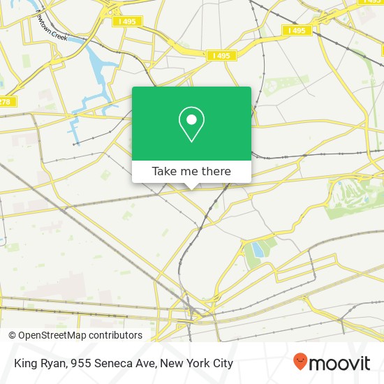 King Ryan, 955 Seneca Ave map