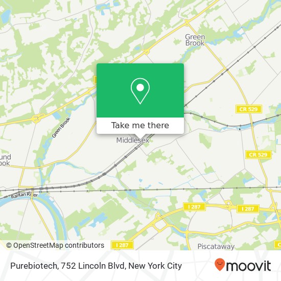Mapa de Purebiotech, 752 Lincoln Blvd