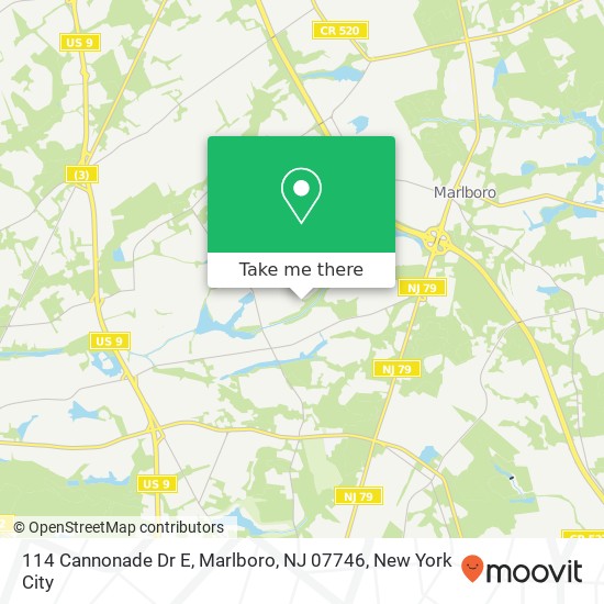 114 Cannonade Dr E, Marlboro, NJ 07746 map