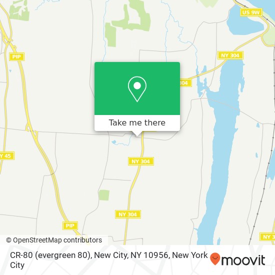 CR-80 (evergreen 80), New City, NY 10956 map
