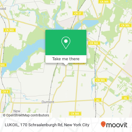 Mapa de LUKOIL, 170 Schraalenburgh Rd