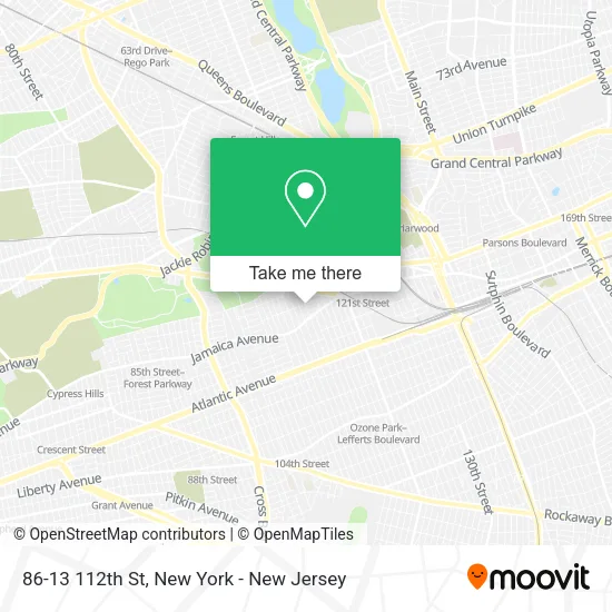 86-13 112th St map