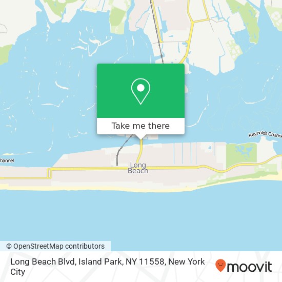 Long Beach Blvd, Island Park, NY 11558 map