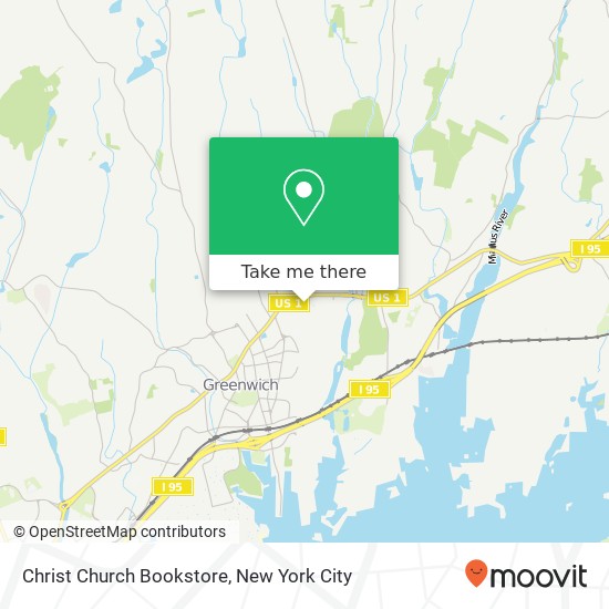 Mapa de Christ Church Bookstore