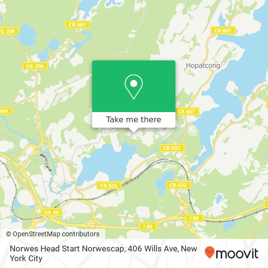 Norwes Head Start Norwescap, 406 Wills Ave map