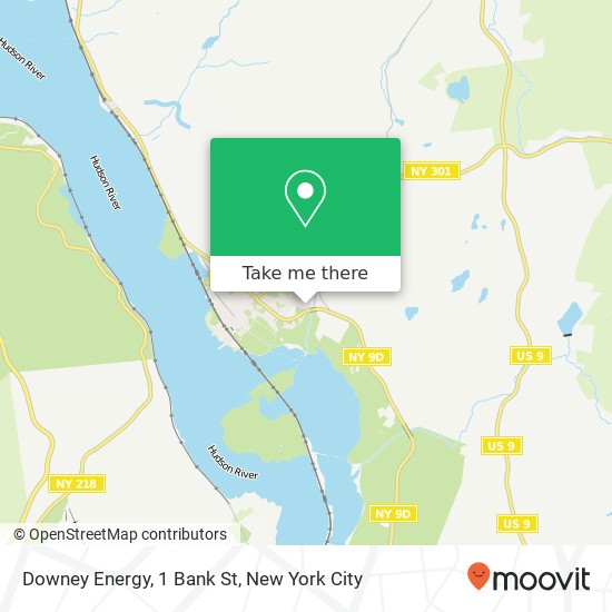 Downey Energy, 1 Bank St map