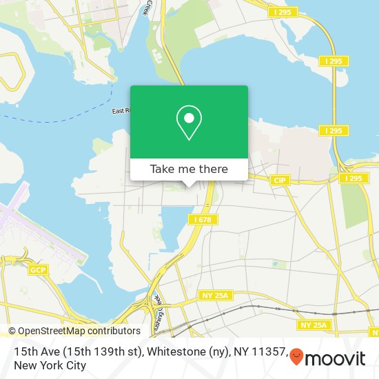15th Ave (15th 139th st), Whitestone (ny), NY 11357 map