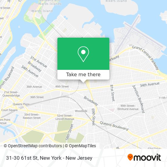 Mapa de 31-30 61st St