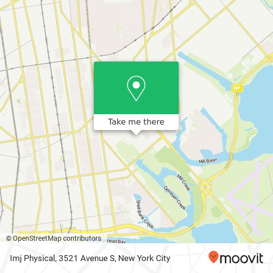 Mapa de Imj Physical, 3521 Avenue S