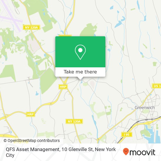 Mapa de QFS Asset Management, 10 Glenville St