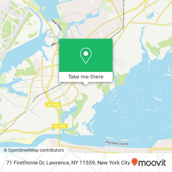 71 Firethorne Dr, Lawrence, NY 11559 map