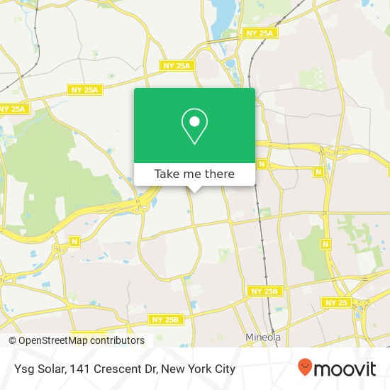 Mapa de Ysg Solar, 141 Crescent Dr