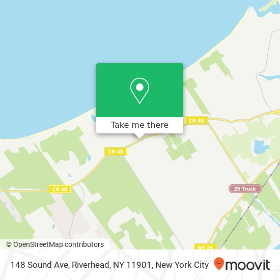 148 Sound Ave, Riverhead, NY 11901 map