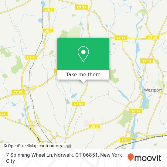 7 Spinning Wheel Ln, Norwalk, CT 06851 map