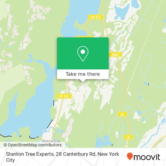 Mapa de Stanton Tree Experts, 28 Canterbury Rd
