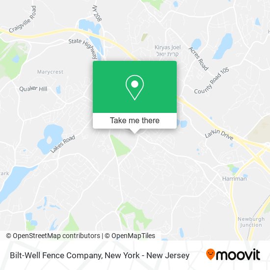 Bilt-Well Fence Company map