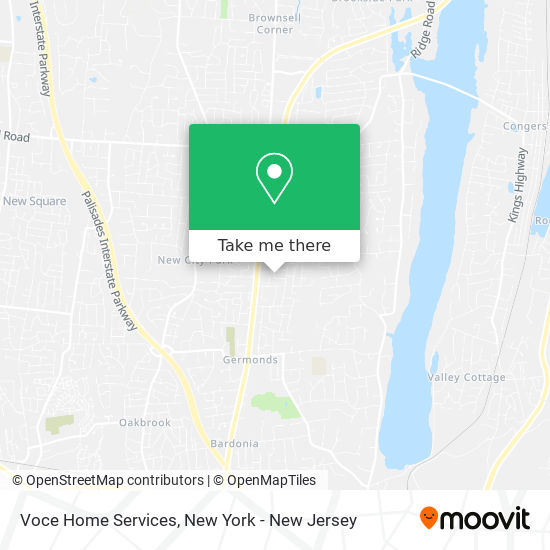 Mapa de Voce Home Services