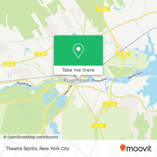 Mapa de Theatre Spirits