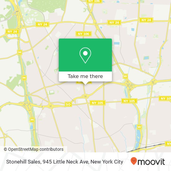 Mapa de Stonehill Sales, 945 Little Neck Ave