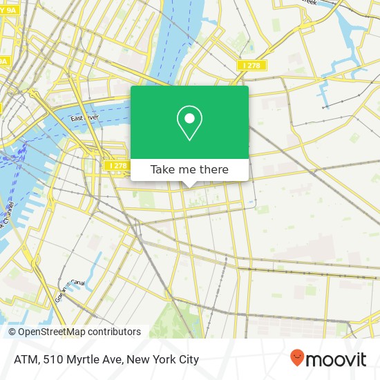 ATM, 510 Myrtle Ave map