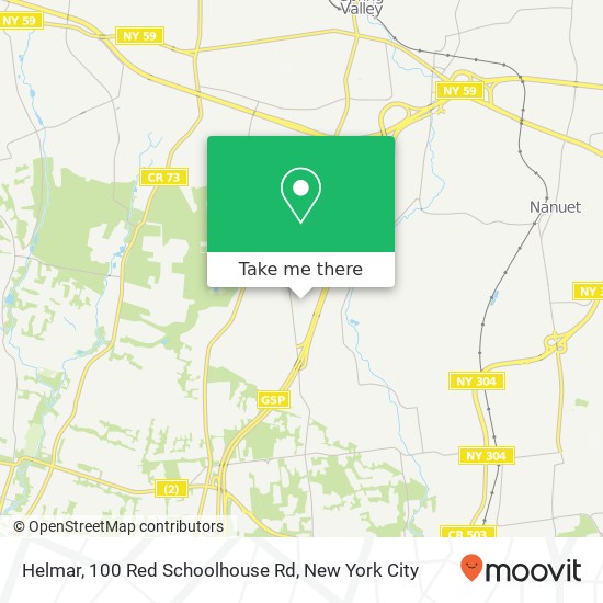 Helmar, 100 Red Schoolhouse Rd map