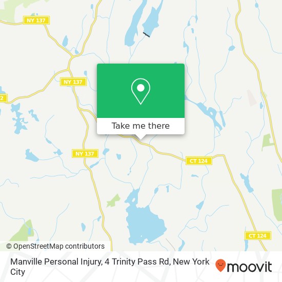 Manville Personal Injury, 4 Trinity Pass Rd map