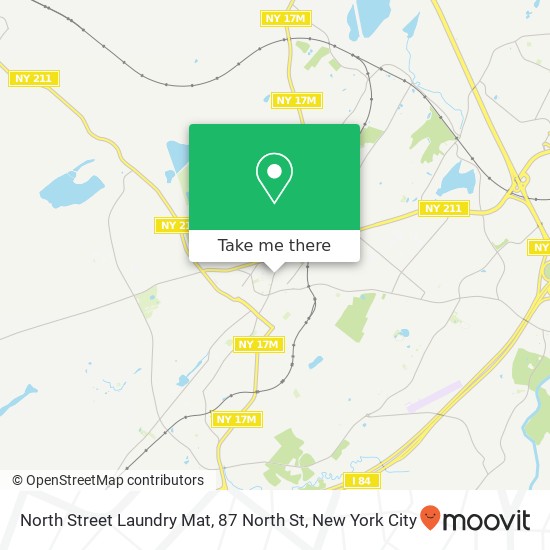 Mapa de North Street Laundry Mat, 87 North St