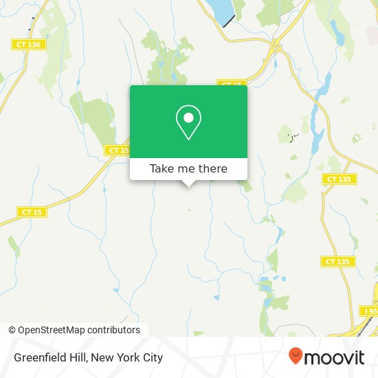 Mapa de Greenfield Hill