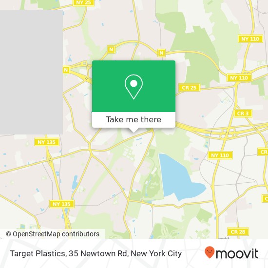 Mapa de Target Plastics, 35 Newtown Rd