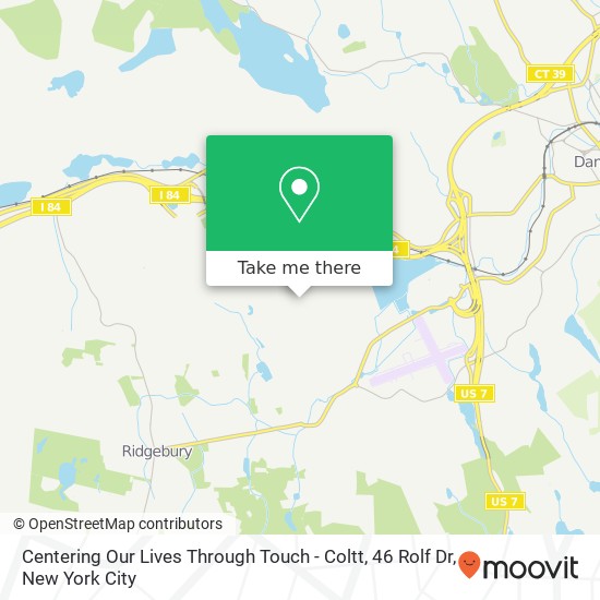 Centering Our Lives Through Touch - Coltt, 46 Rolf Dr map