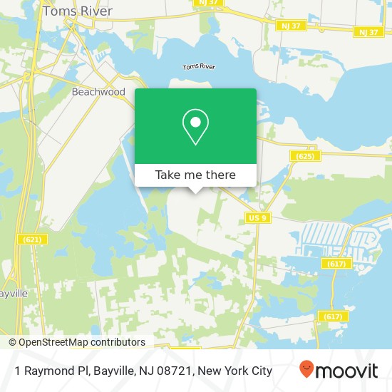 1 Raymond Pl, Bayville, NJ 08721 map