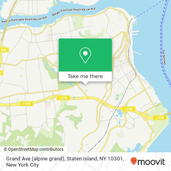 Grand Ave (alpine grand), Staten Island, NY 10301 map