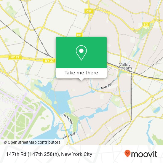 Mapa de 147th Rd (147th 258th), Rosedale, NY 11422