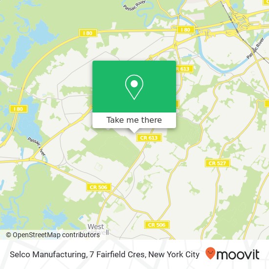 Mapa de Selco Manufacturing, 7 Fairfield Cres