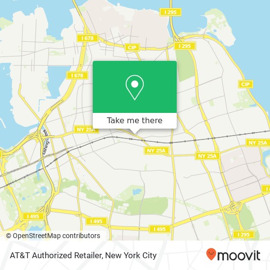 AT&T Authorized Retailer map