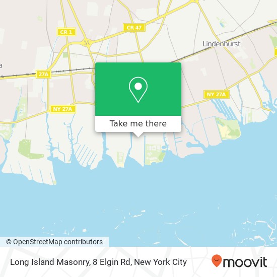 Long Island Masonry, 8 Elgin Rd map