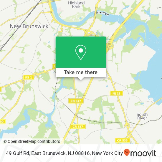 49 Gulf Rd, East Brunswick, NJ 08816 map